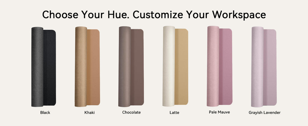 Large Mouse Pad,Office Desk Mat, Leather Desk Pad Protector, Non-Slip