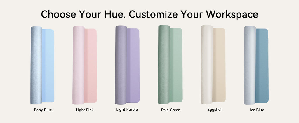 Large Mouse Pad,Office Desk Mat, Leather Desk Pad Protector, Non-Slip