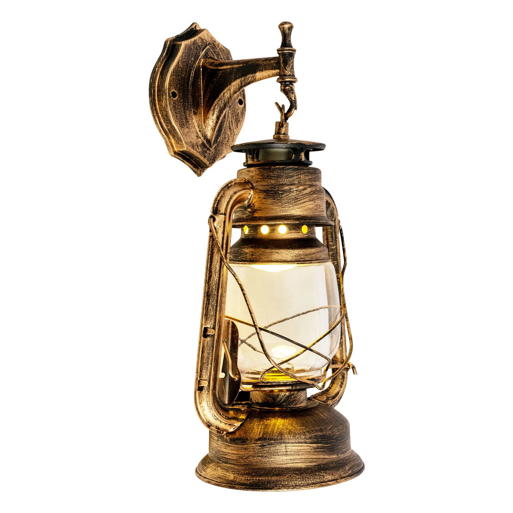 Wall Sconces Retro Antique Vintage Rustic Lantern Lamp