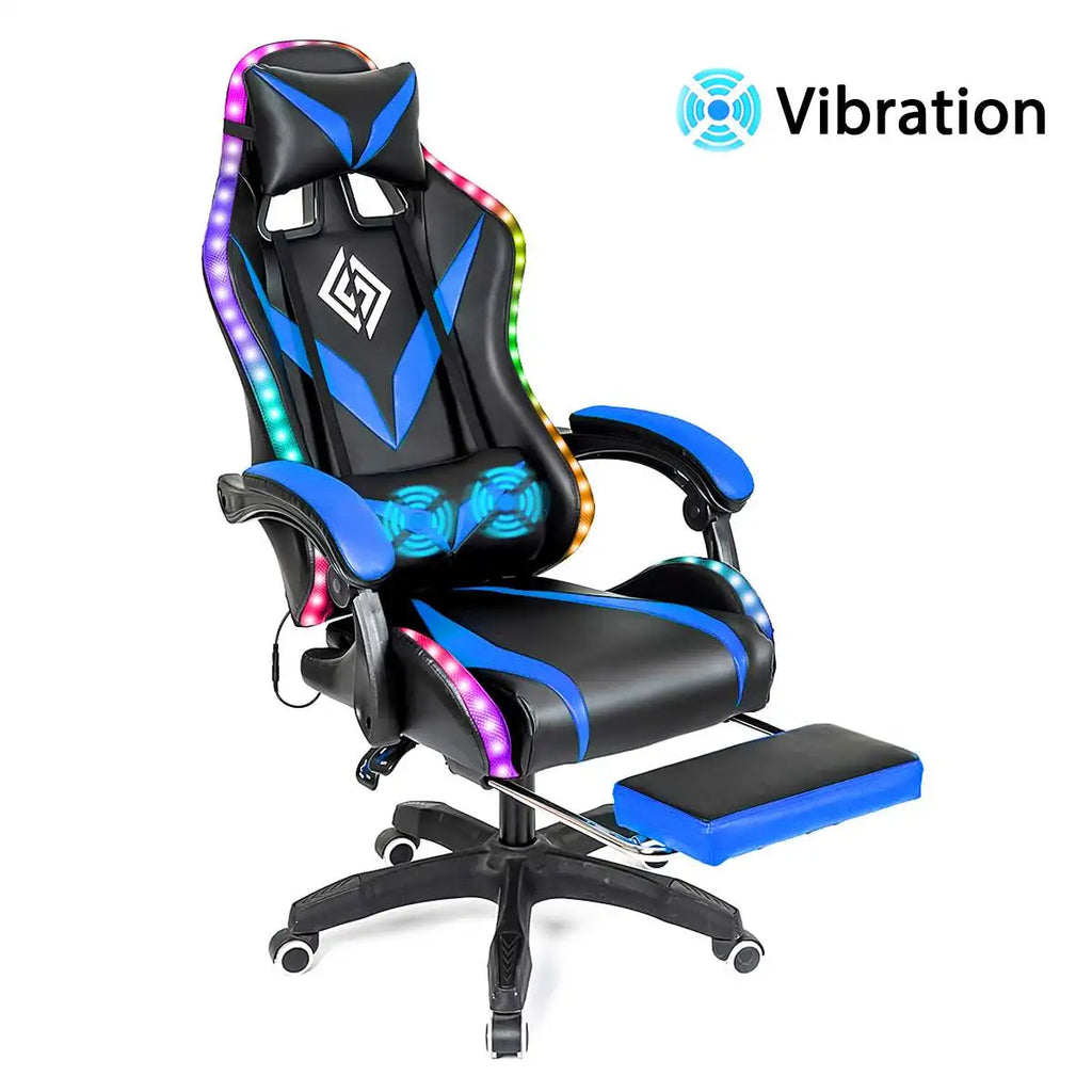 135 Degrees Gaming Chair RGB Light Office Chair
