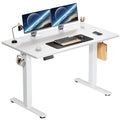 Electric Standing Desk Height Adjustable 40x24 Inch Stand Up Sit Stand Computer Desk