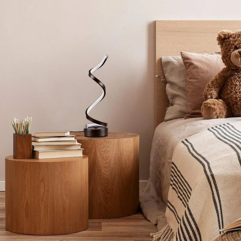 Classic Creative Spiral LED Table Lamp