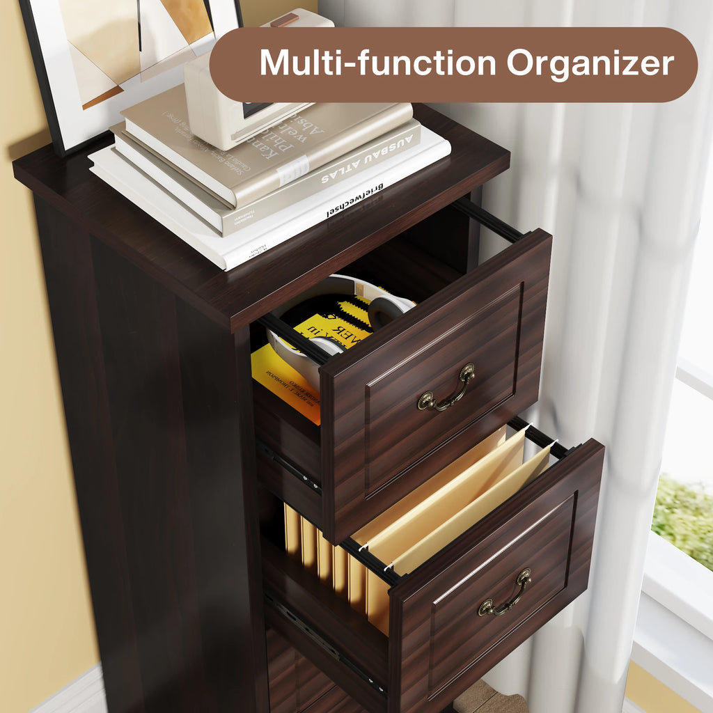 Tribesigns 4-Drawer File Cabinet Filing Cabinet, Vertical File Cabinet