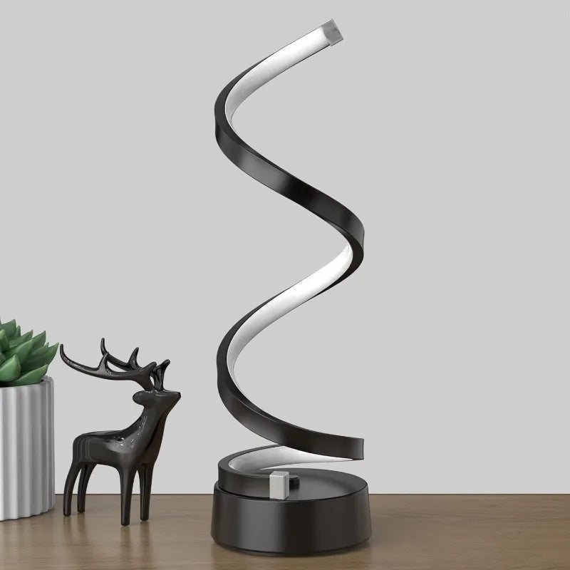 Classic Creative Spiral LED Table Lamp