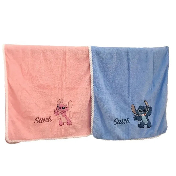 Cute Stitch Bath Towel Cartoon