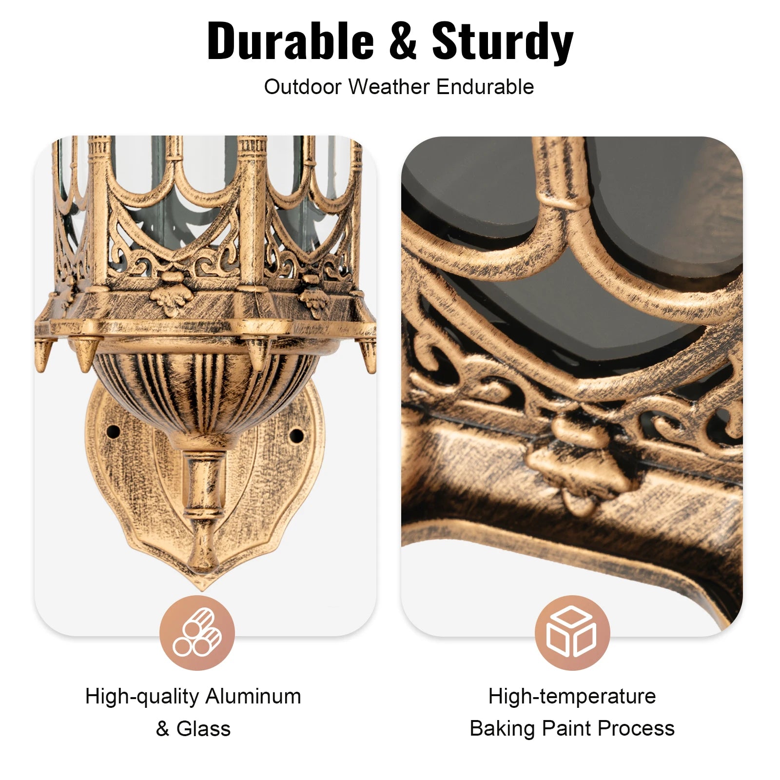 E27 Antique Simple Wall Lamp