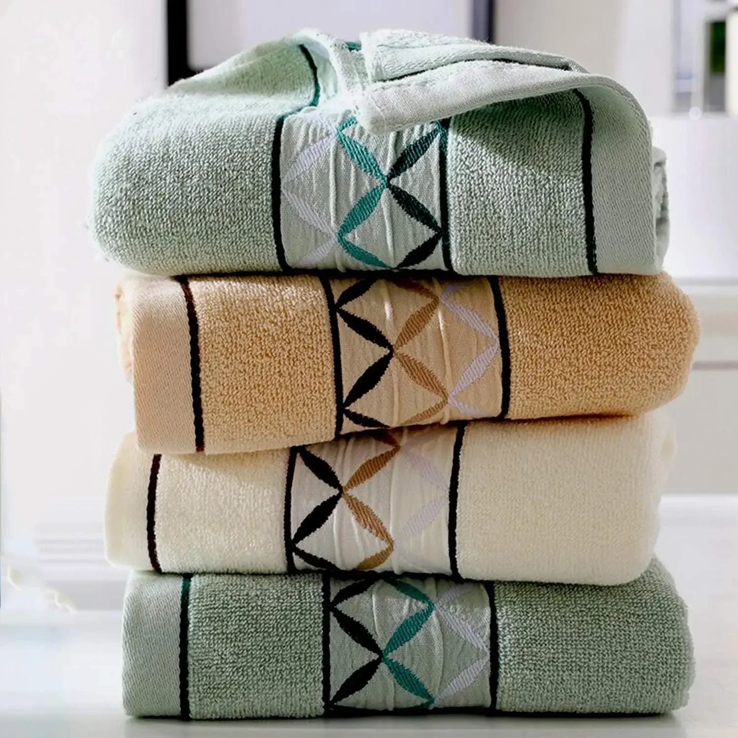 4 packs pure cotton hand towel, 100% cotton face towel