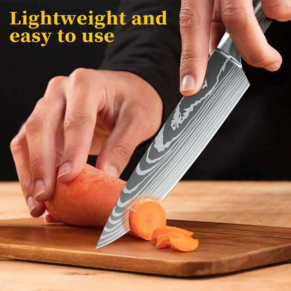 1-10PCS Chef knife