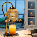 Tulip Flower Warm Candle Lamp French Retro Table Lamp