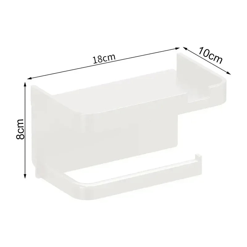 Toilet Paper Holder Plastic Storage