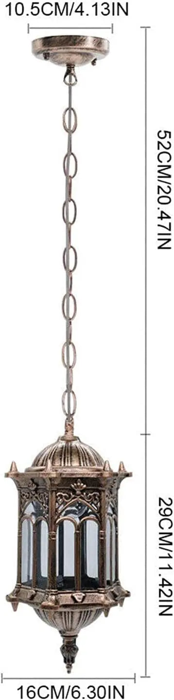 Classic Retro Cage Design Pendant Light