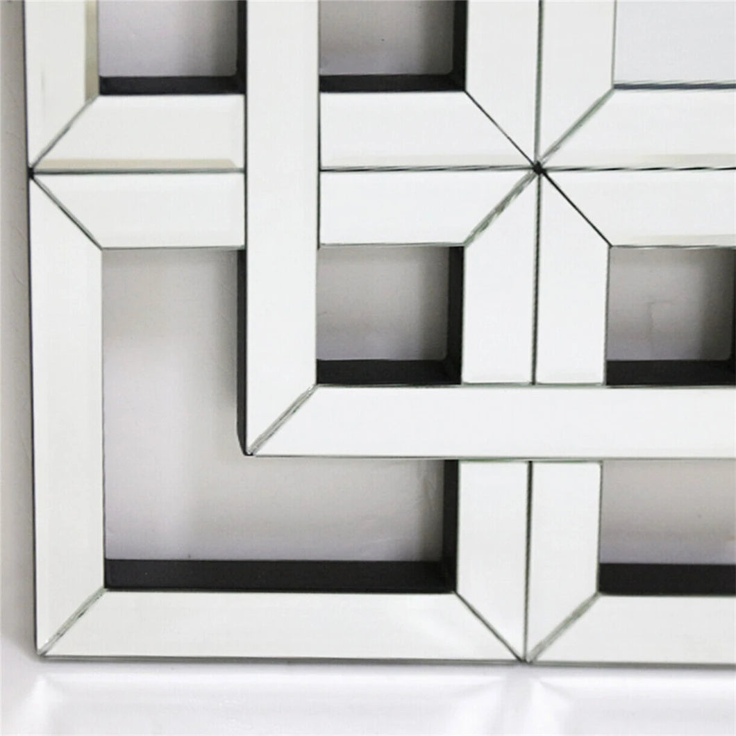 Rectangular Large Wall Mirror Modern Accent