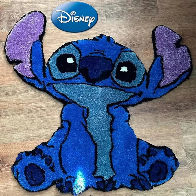 60cm New Disney Kawaii Stitch Anime Mat Carpets