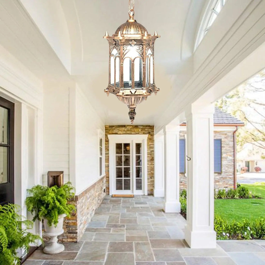 Classic Retro Cage Design Pendant Light