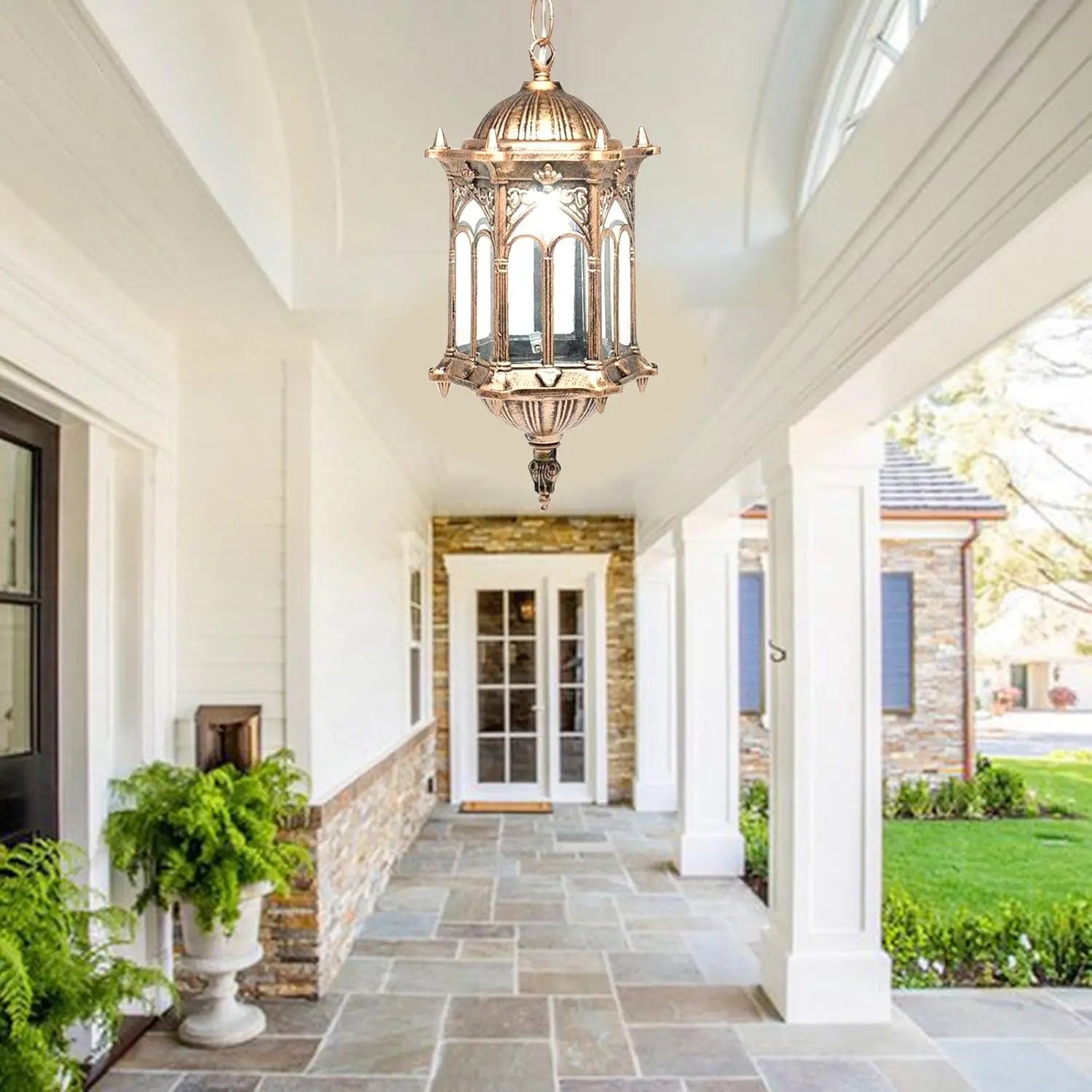 Classic Retro Cage Design Pendant Light