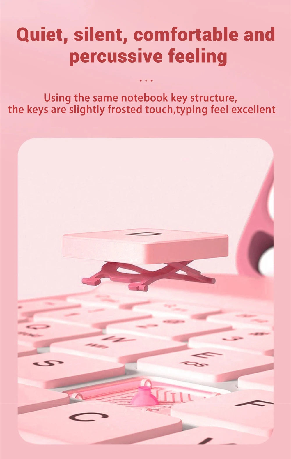 Bluetooth Keyboard and Mouse For iPad Xiaomi Samsung