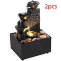 Art waterfall fountain small ornament desktop