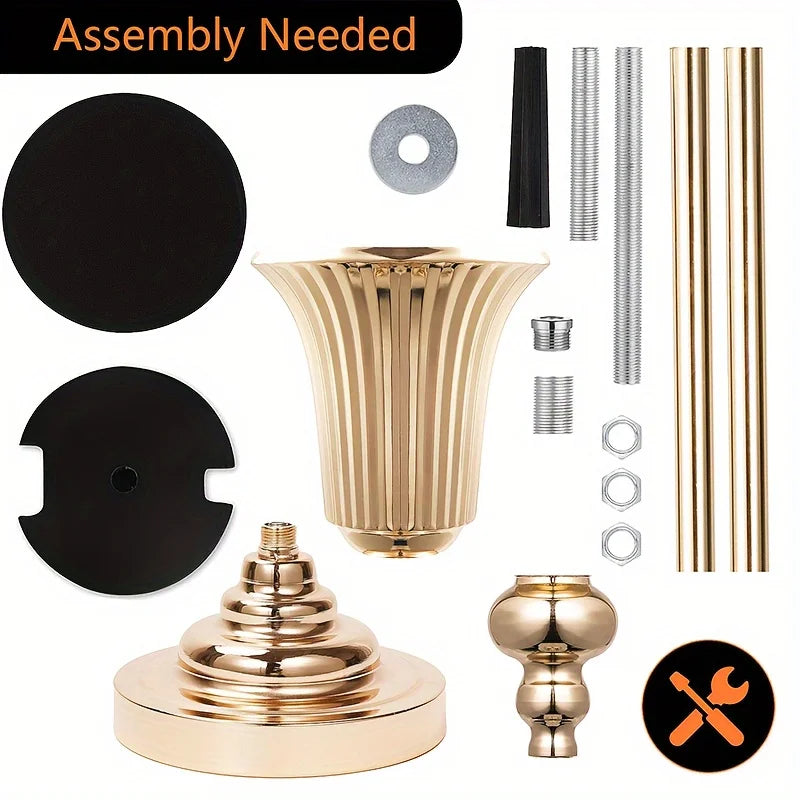 32.5 Inch Multi-Purpose Metal Vase