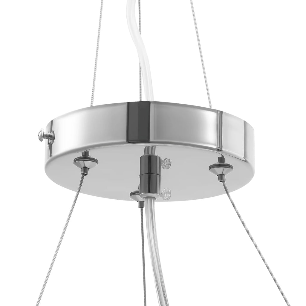 5 Light Woven Nest Chandelier