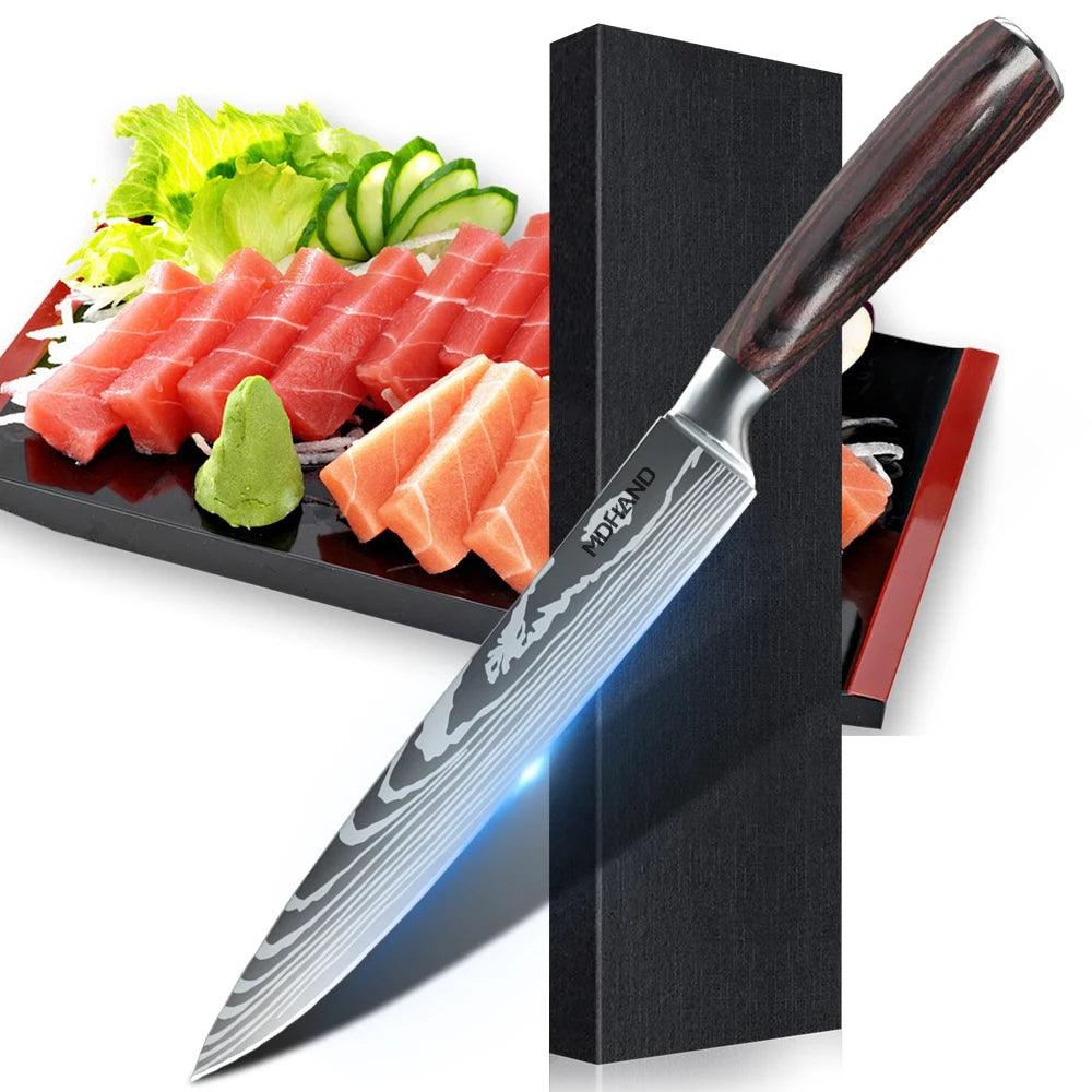 1-10PCS Chef knife