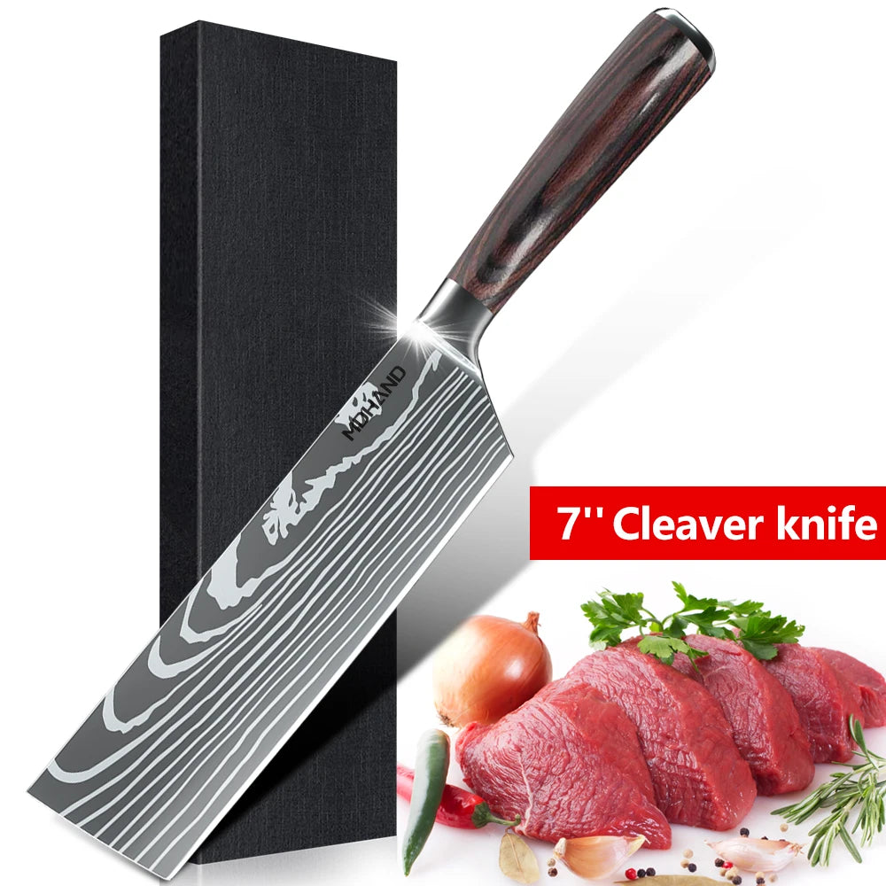 1-10PCS Chef knife