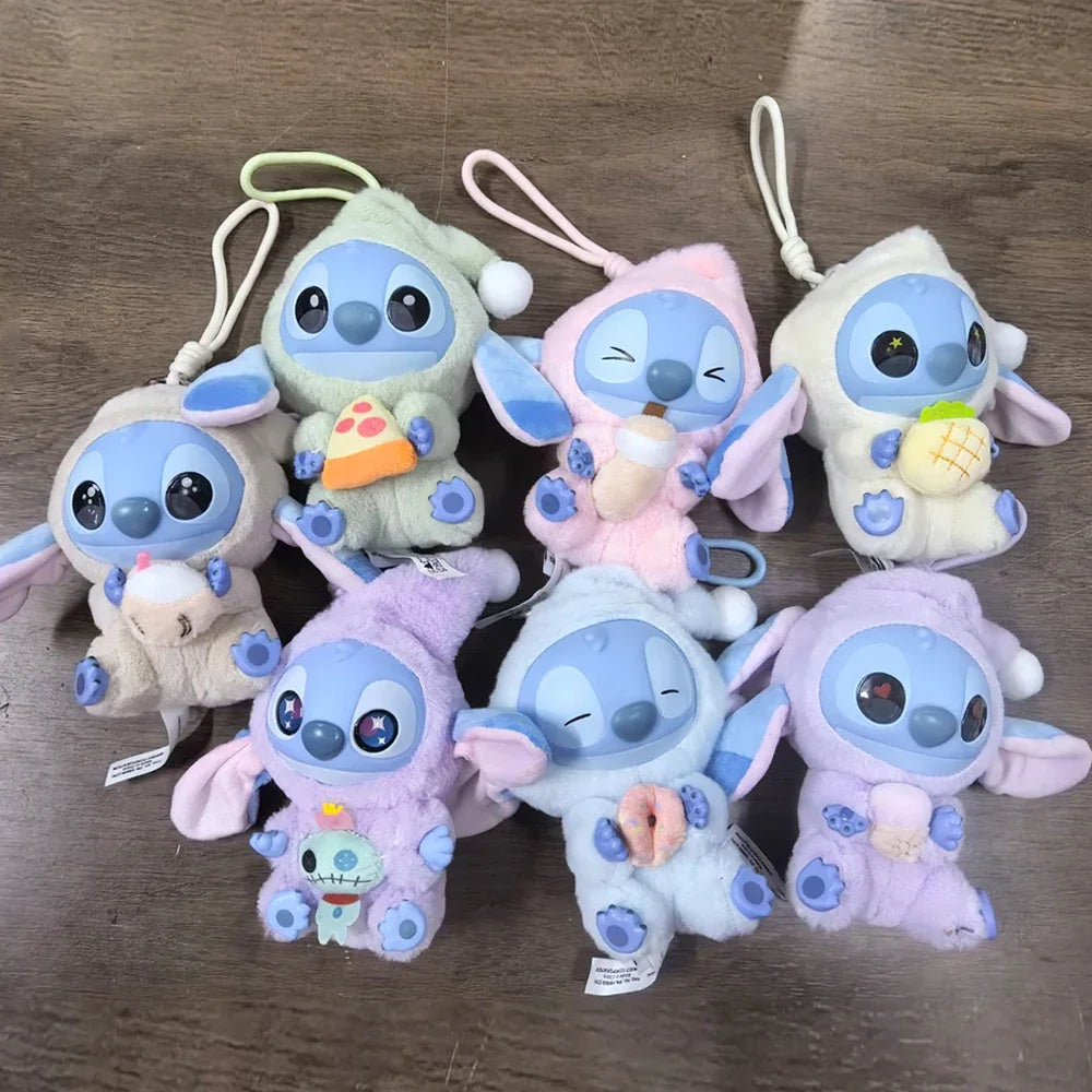 Stitch Eat Something Before Sleep Series Blind Box Plush Vinyl