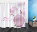 Winter Christmas Snowman Shower Curtains for Kids