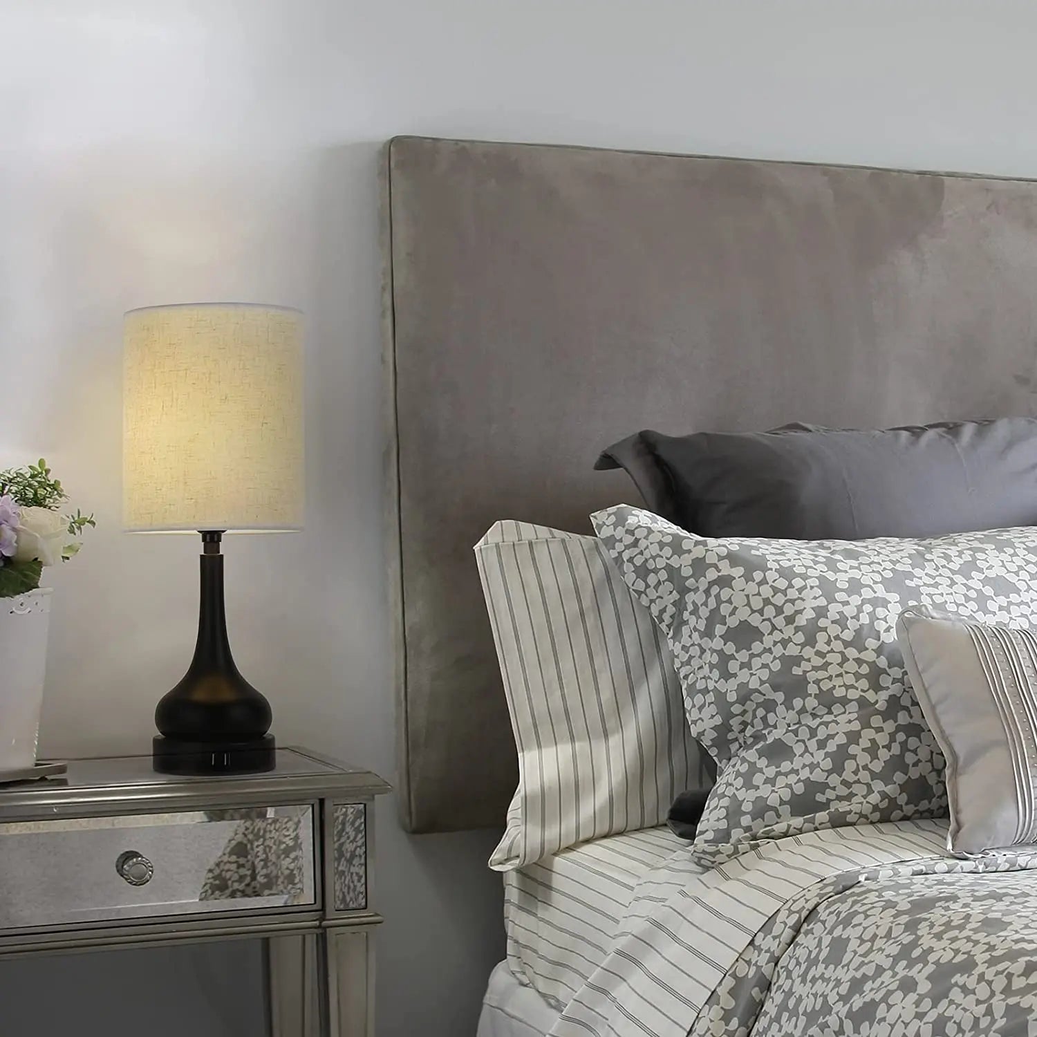 Table Lamp Set of 2 Table Lamps with Touch Control