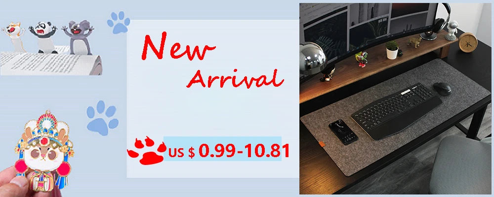 Gaming Accessories Wool Felt Mouse Pad Large Size