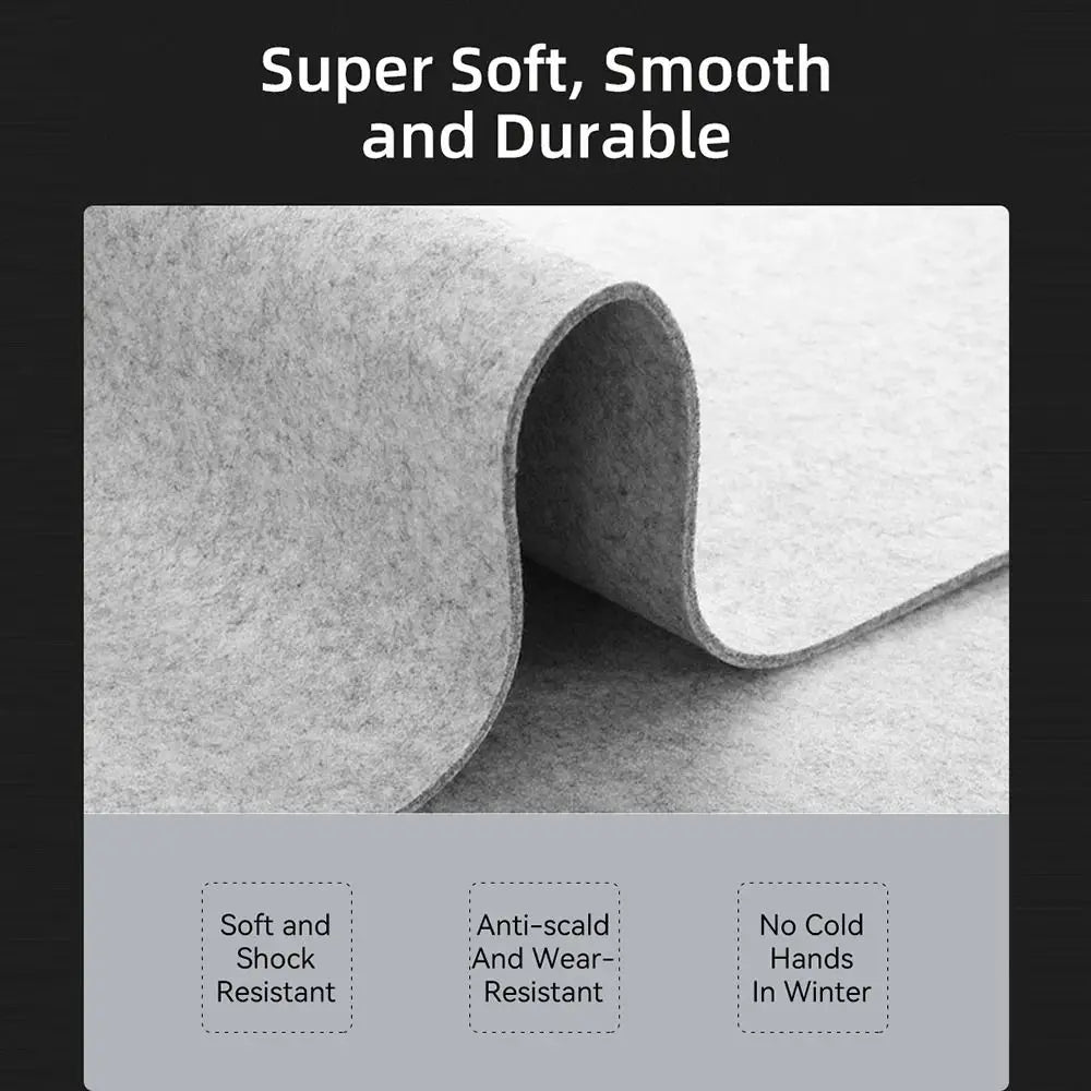 Gaming Accessories Wool Felt Mouse Pad Large Size