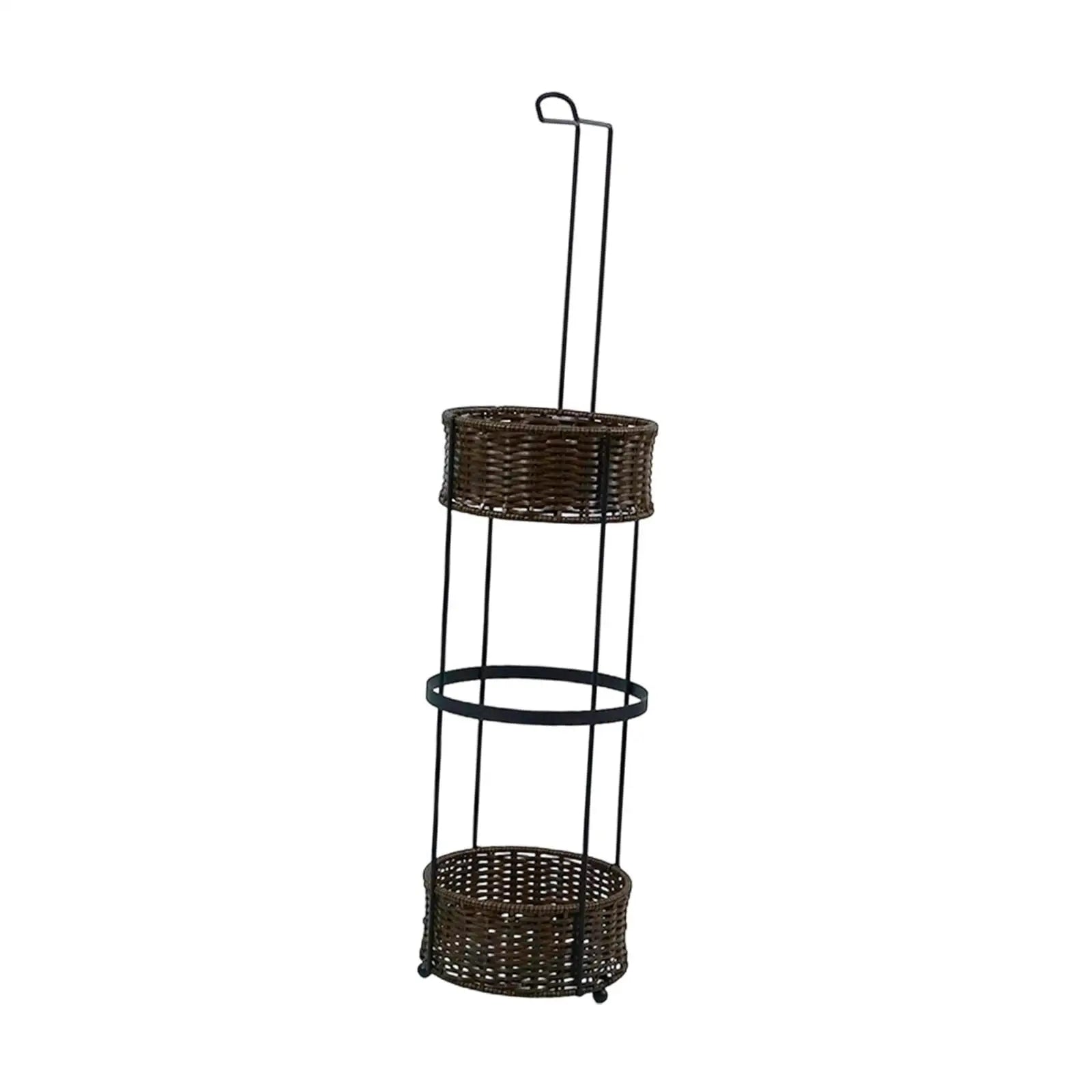 Hand woven kitchen paper holders, bathroom movable,