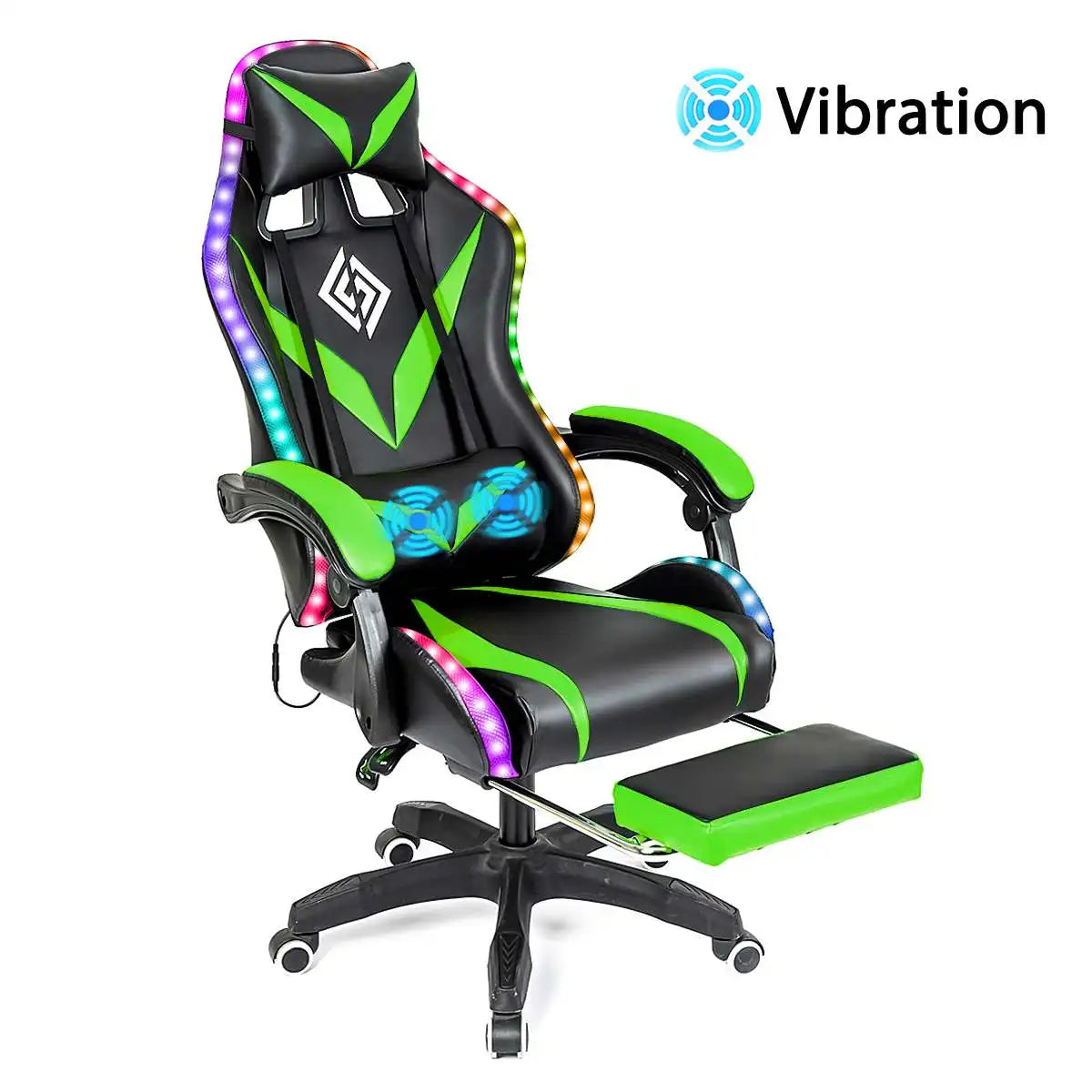135 Degrees Gaming Chair RGB Light Office Chair