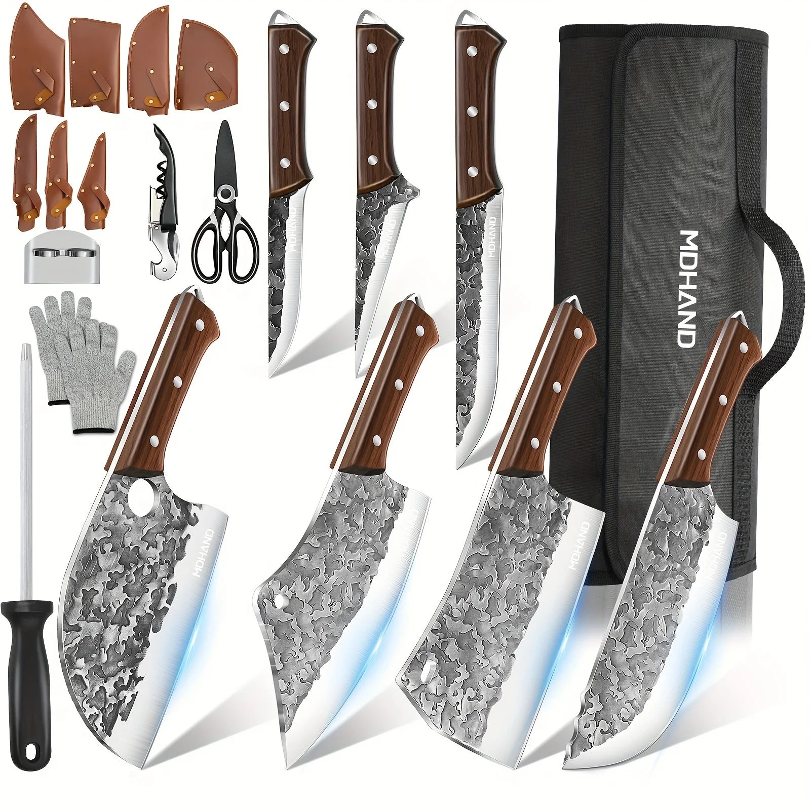 Ultra Sharp 14pcs Kitchen Chef Knife Set