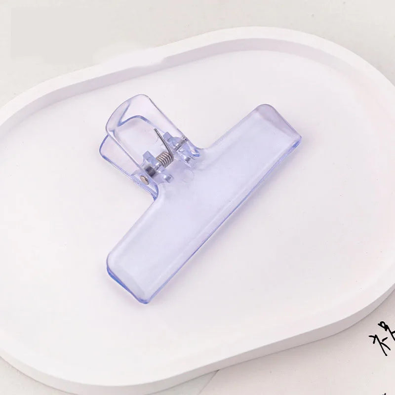 1Pc Creative Transparent Jelly Clip Storage