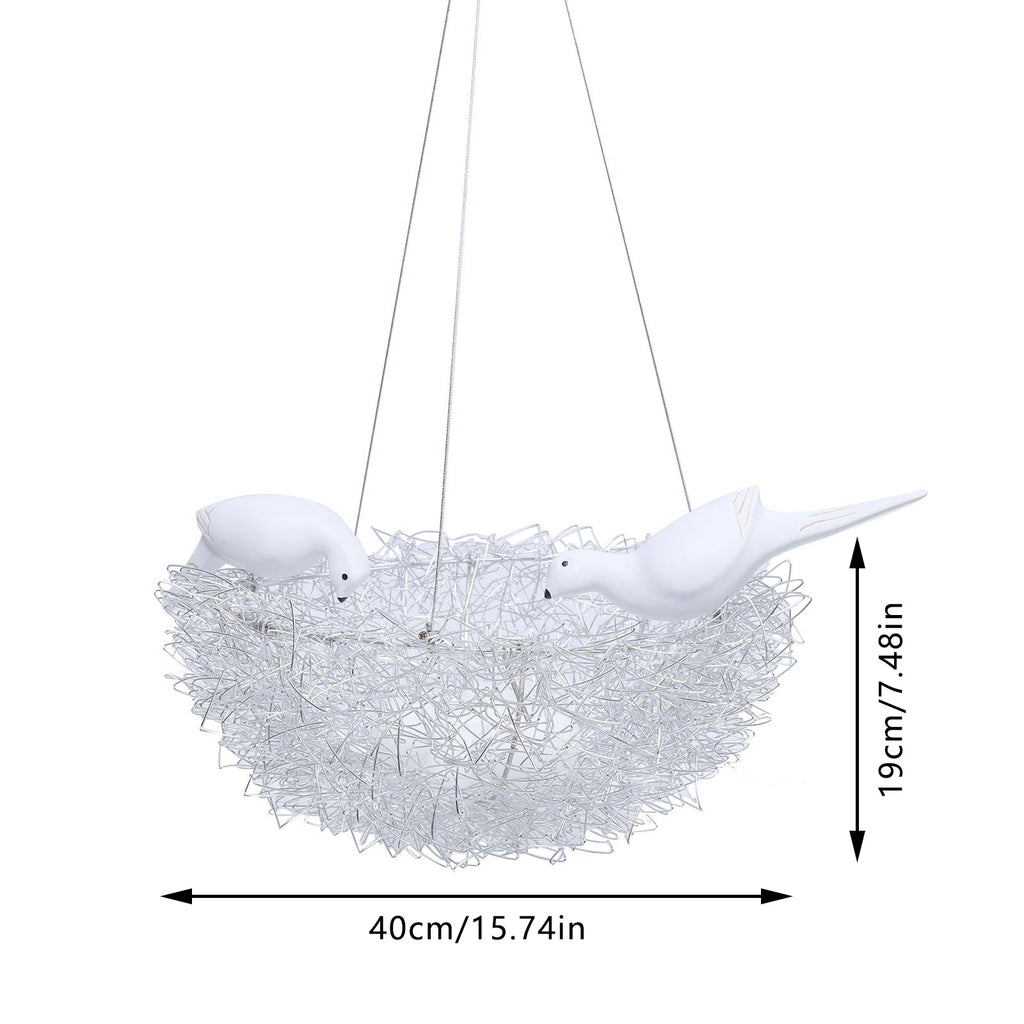 5 Light Woven Nest Chandelier