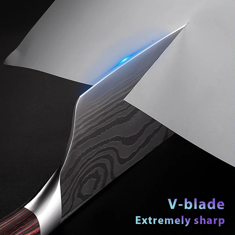 5Pcs Kitchen Chef Knife Set