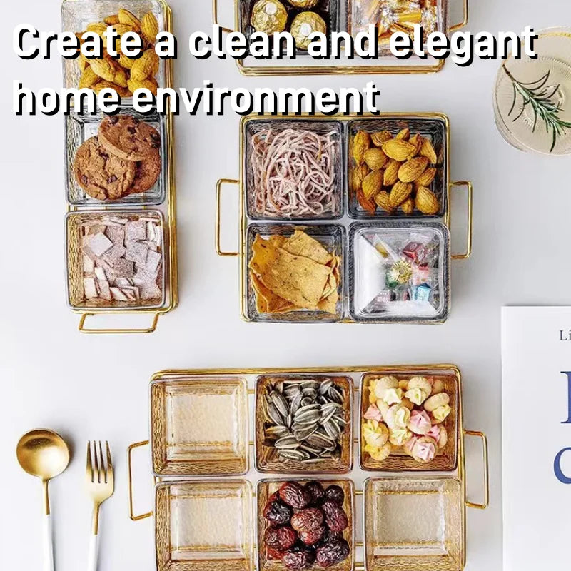 Light luxury fruit plates