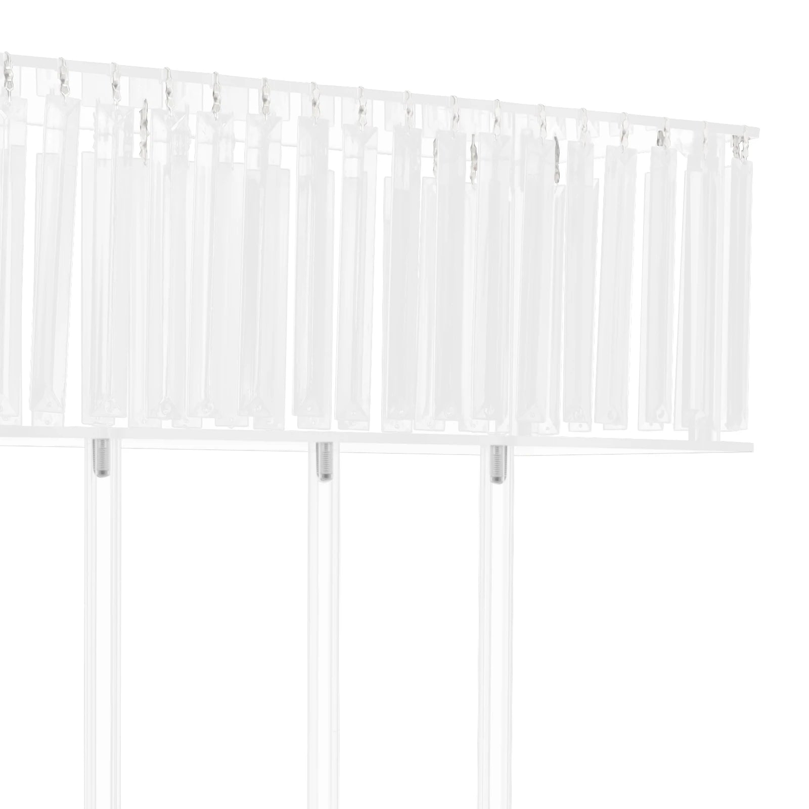 Crystal Flower Stand Clear