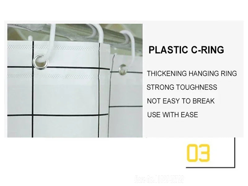 MINISO M-Minions Cartoon Colorful Shower Curtain 1pcs