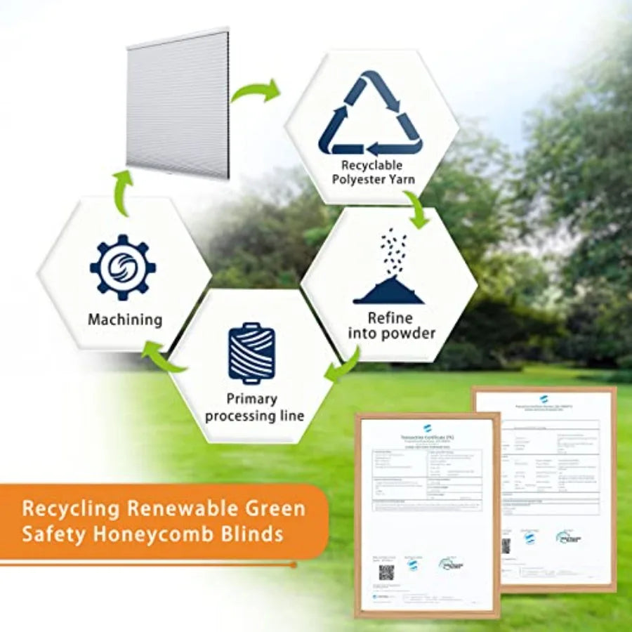 Custom Blackout Cellular Window Shades