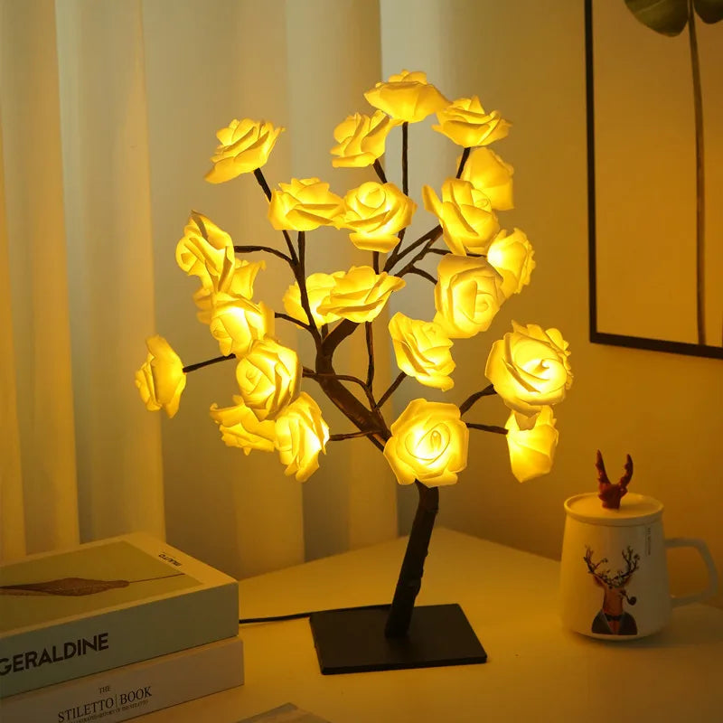 LED Rose Tree Lights