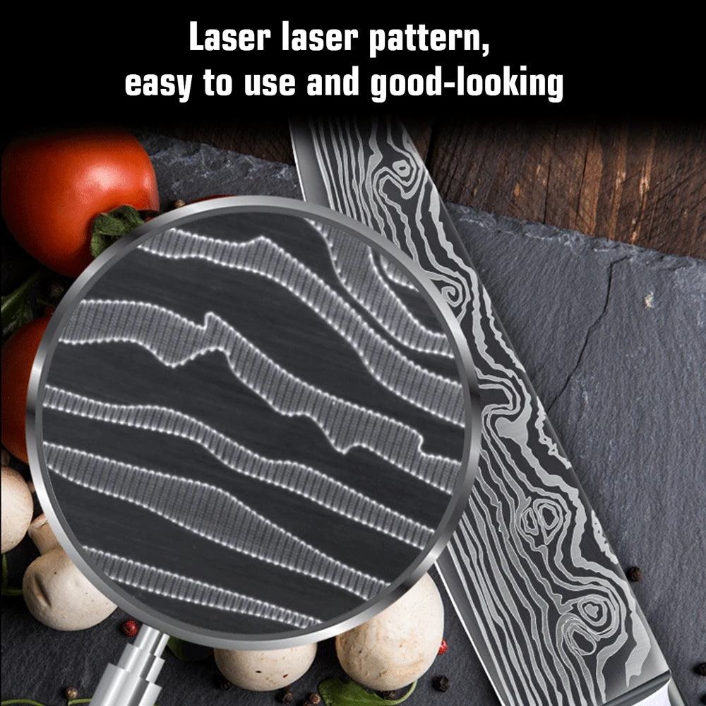 5Pcs Kitchen Chef Knife Set