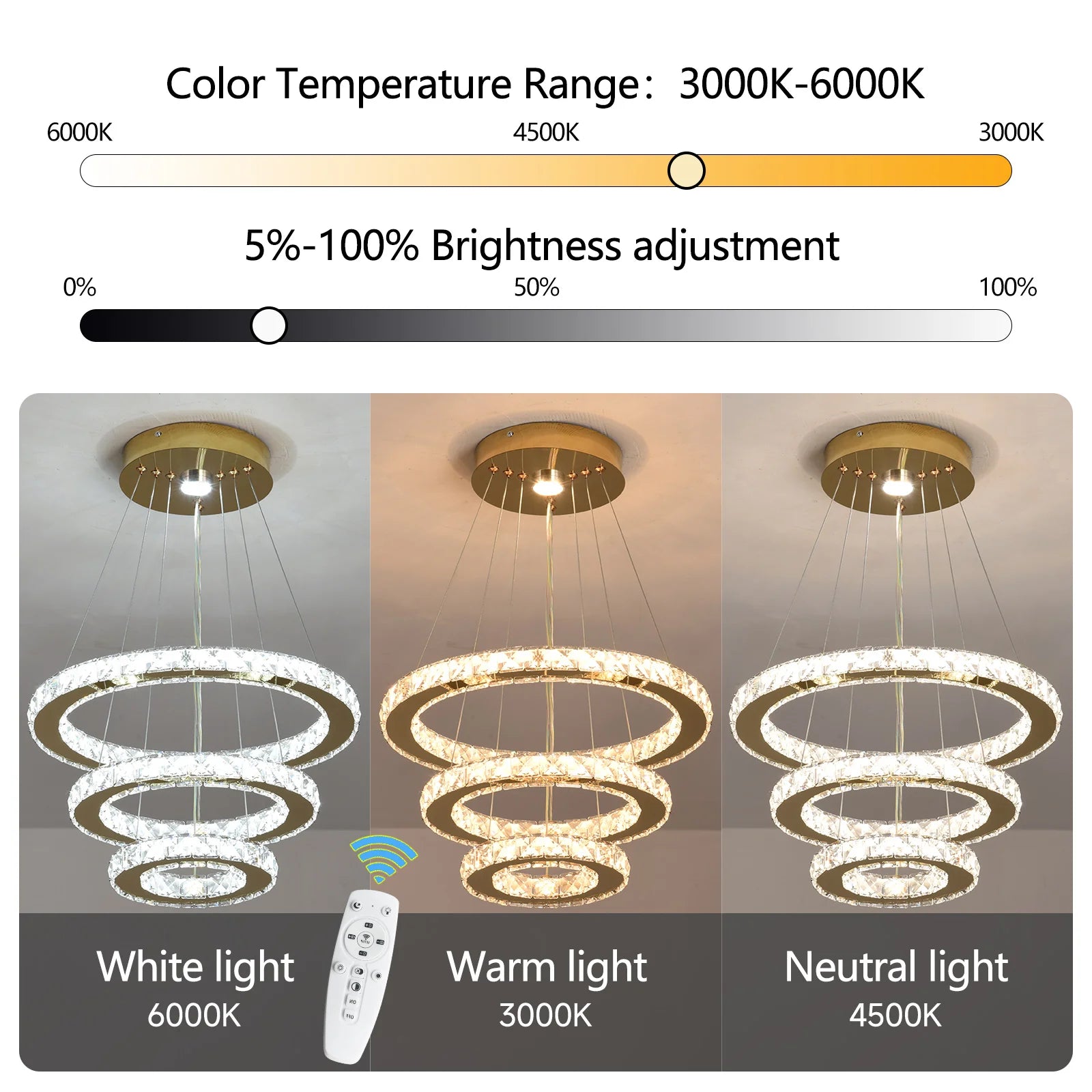 French luxury crystal chandeliers