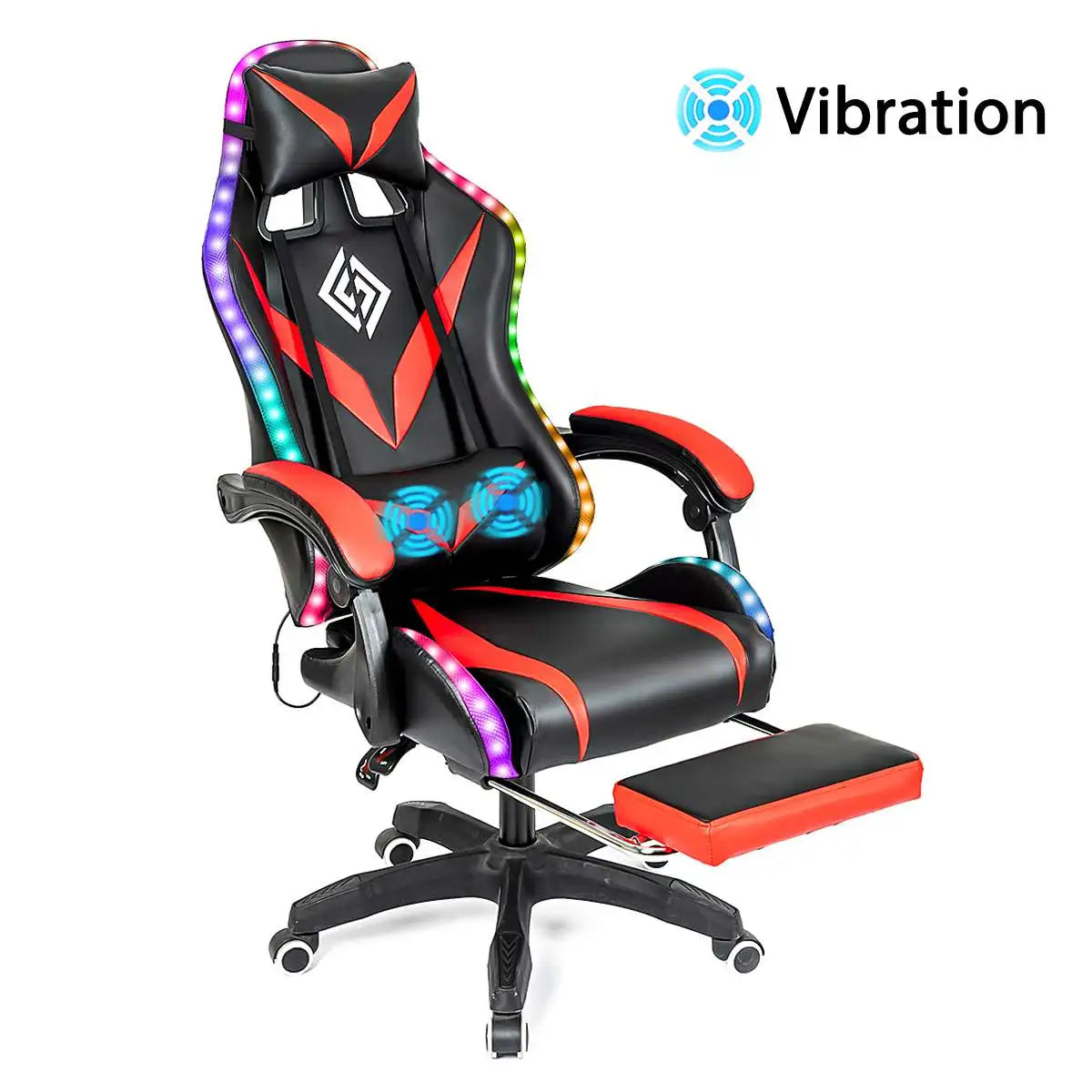 135 Degrees Gaming Chair RGB Light Office Chair