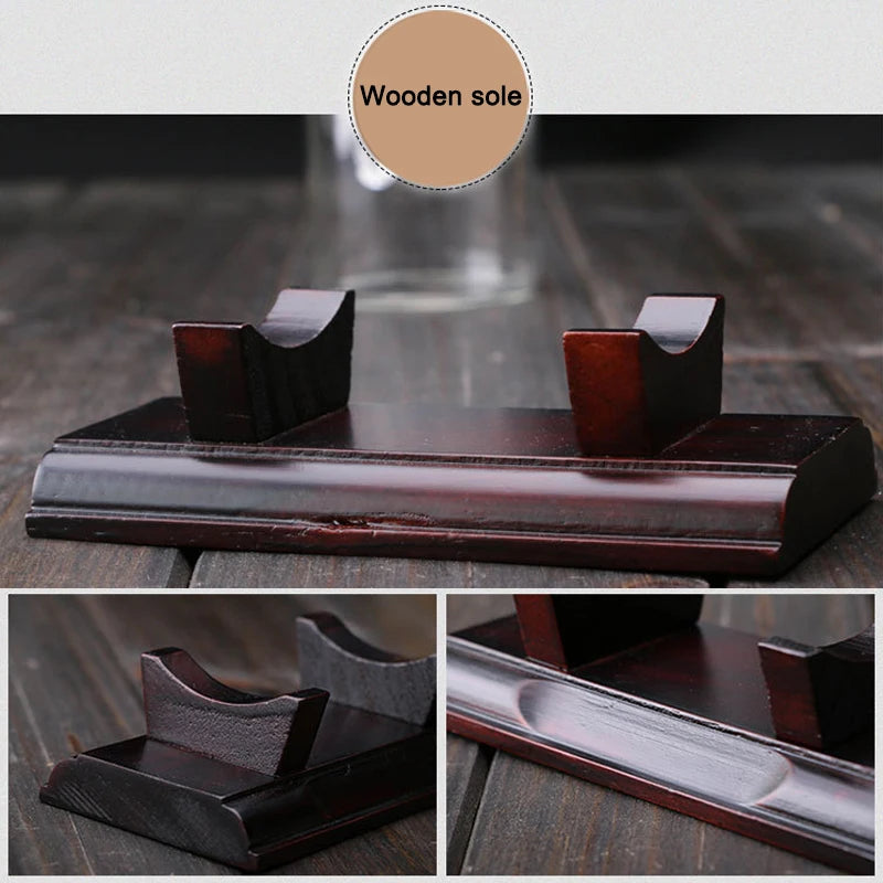 Sailboat in Glass Bottle Wooden Base