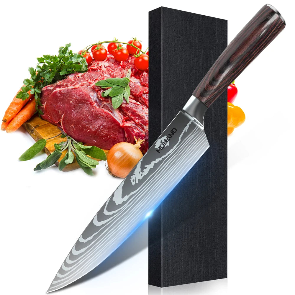 1-10PCS Chef knife