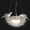 5 Light Woven Nest Chandelier