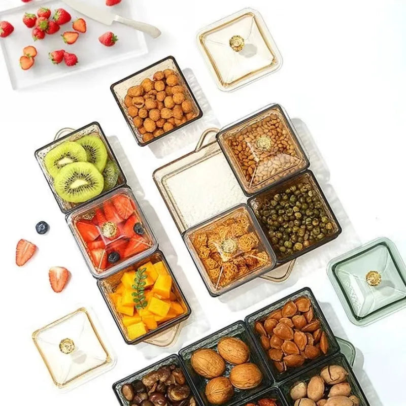 Light luxury fruit plates