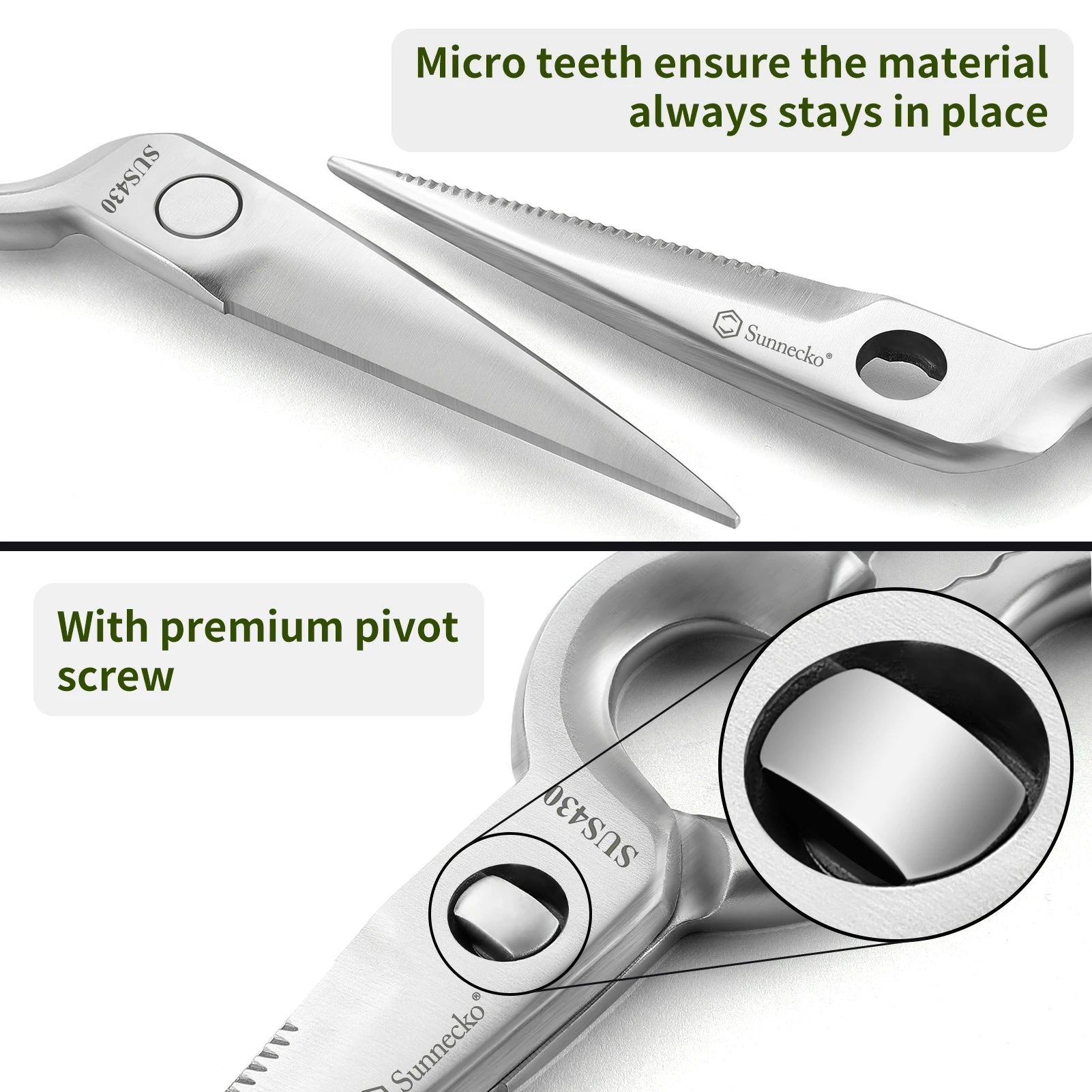 Sunnecko Damascus Knives 1-6Pcs/Set Ultra Sharp