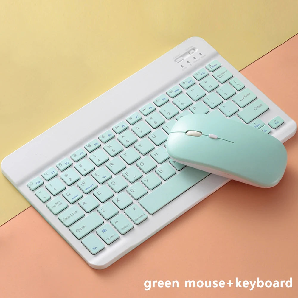 Bluetooth Keyboard and Mouse For iPad Xiaomi Samsung